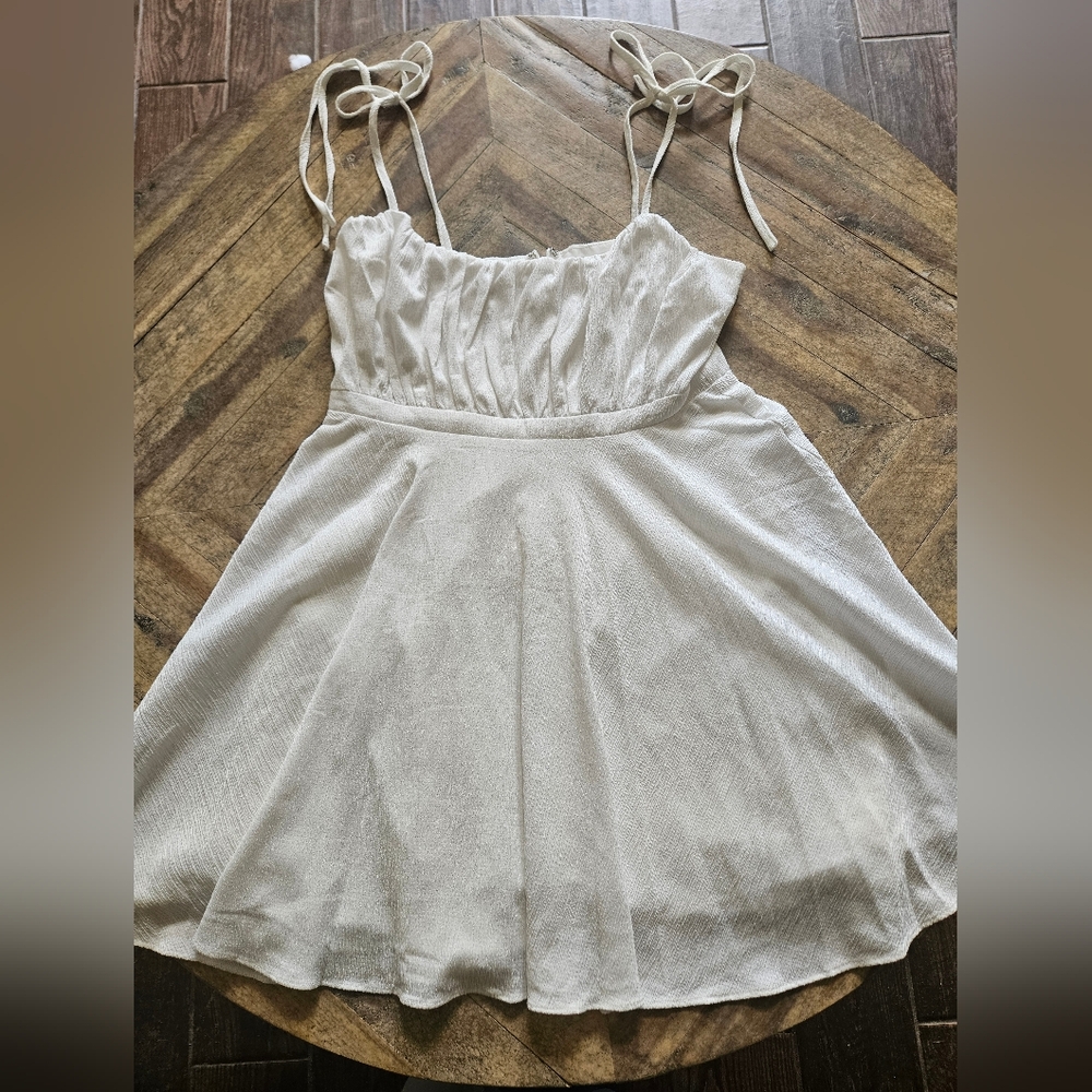 Showpo White Mini Dress 🤍